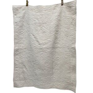 Charter Club Matelasse Pillow Sham Standard Size Pillowcase Cream